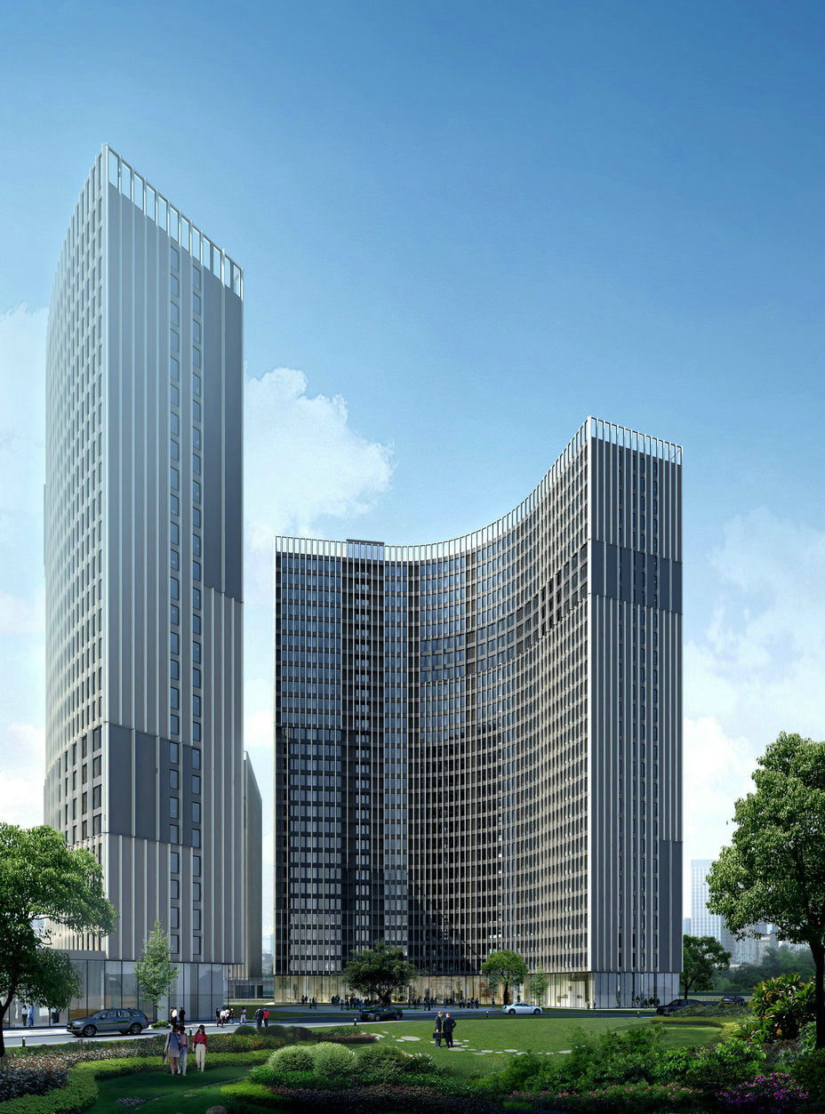 Yinchuan forest island