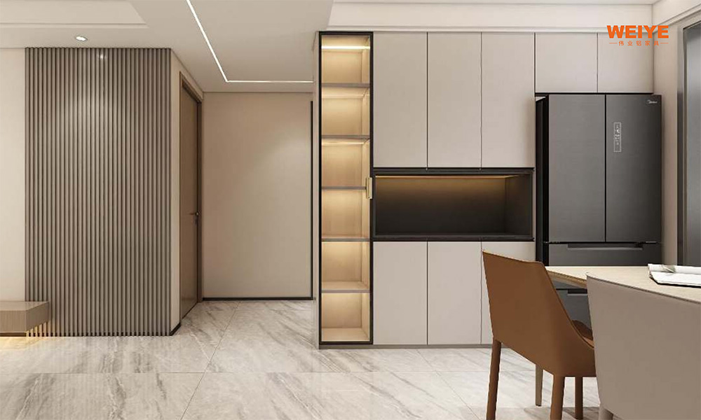 新中式木紋櫥柜