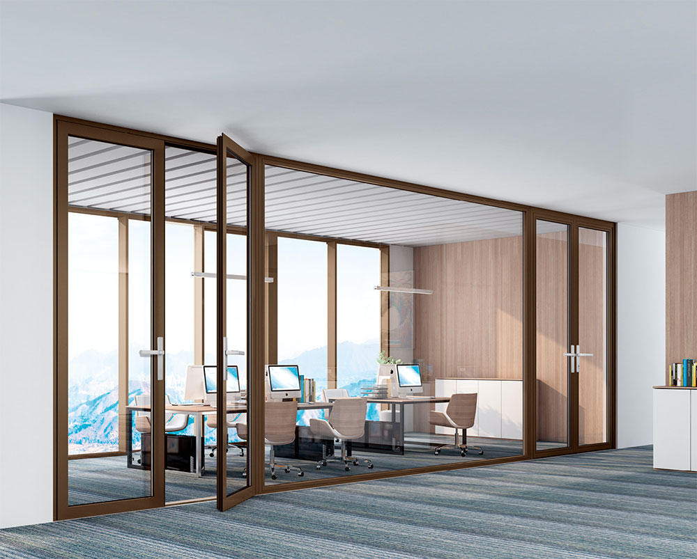 75 斷橋外平開門