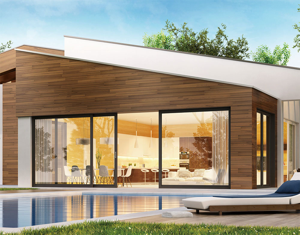 歡樂三軌推拉門