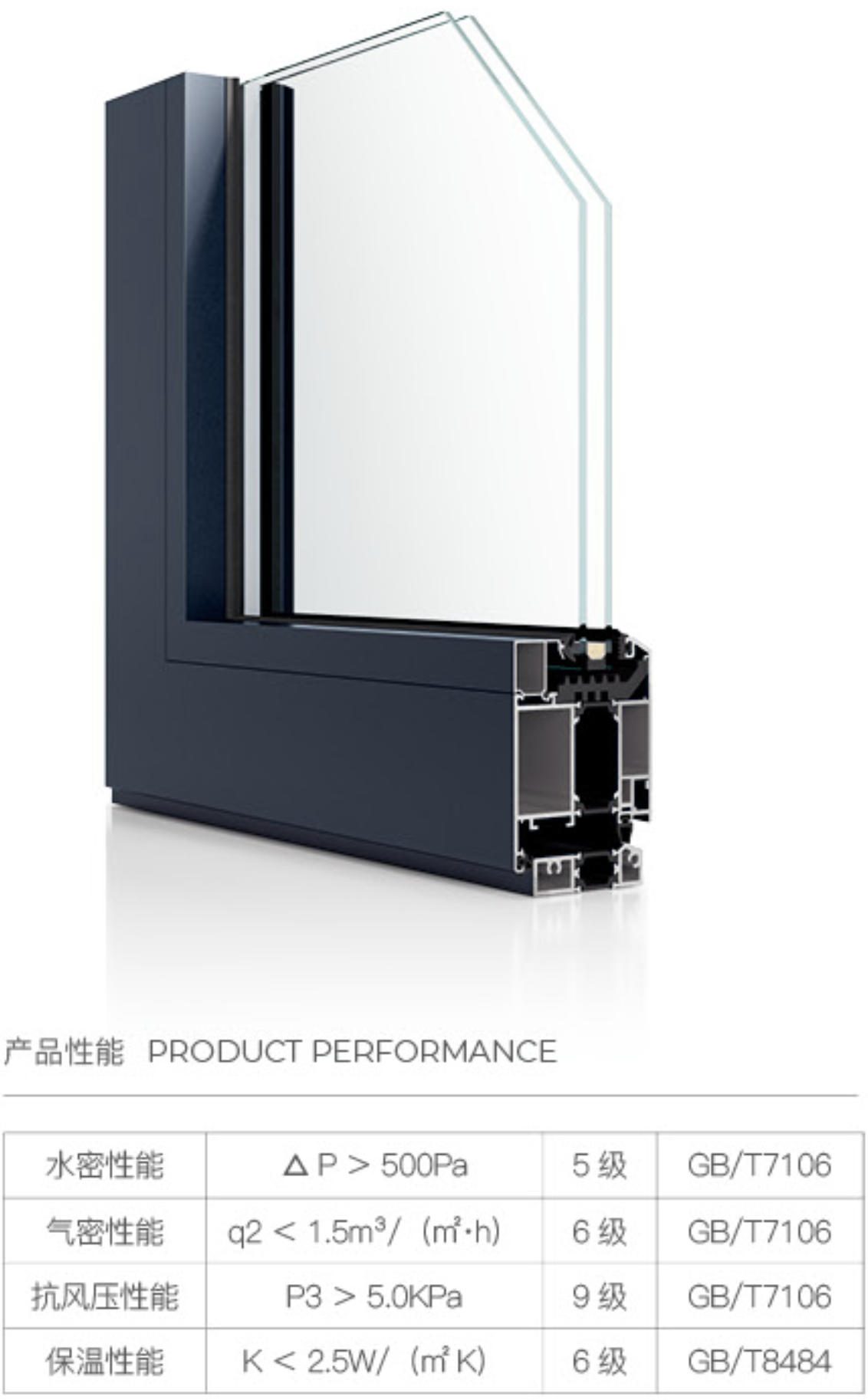 75 斷橋內(nèi)平開門